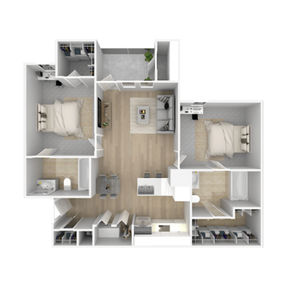 1, 2, 3, & 4 Bedroom Apartments in Oxford MS The Azule Apartments